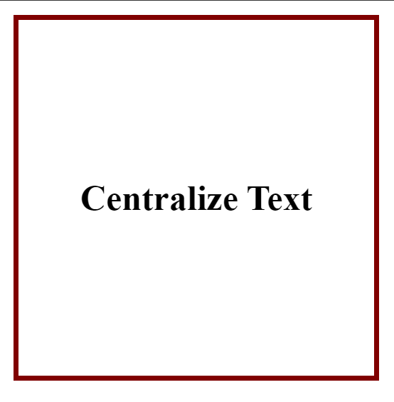Center text horizontally and vertically inside a div
