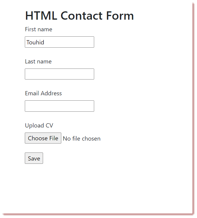 html-form
