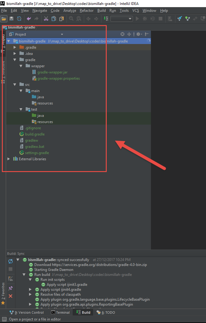 Create Java Gradle Project with Intellij IDEA Step 7